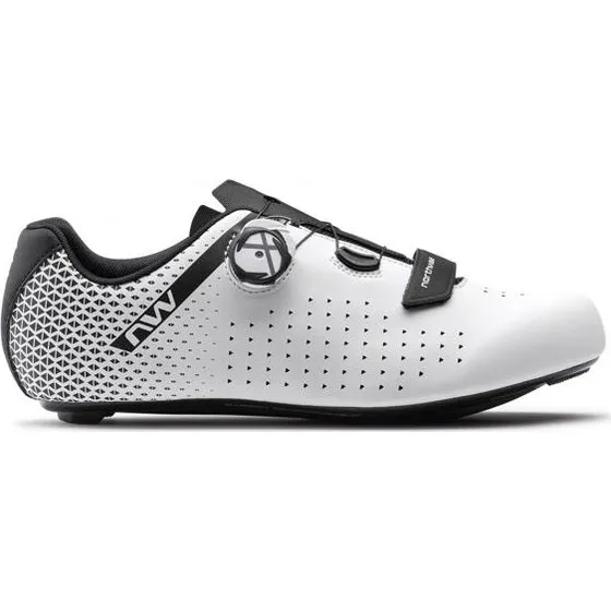 Northwave Core Plus 2 Cykelsko Hvid/Sort 40