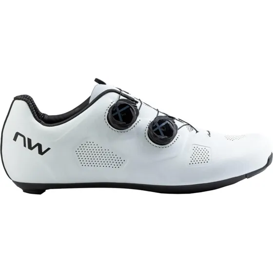Northwave Revolution Wide Cykelsko Hvid/Sort 48