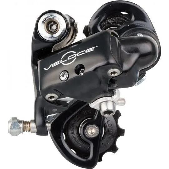 Campagnolo Veloce 10-speed Bagskifter Sort, Kort Cage