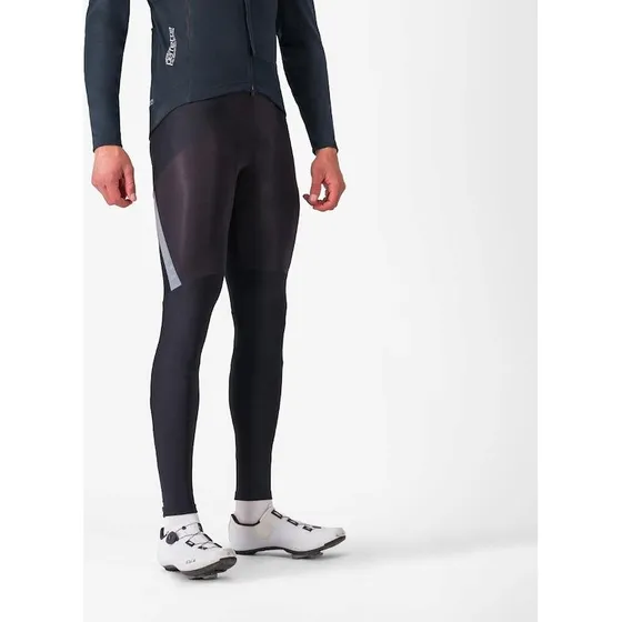 Castelli Sorpasso RoS Bibtights Sort/Silver Refleks Herre XXXL