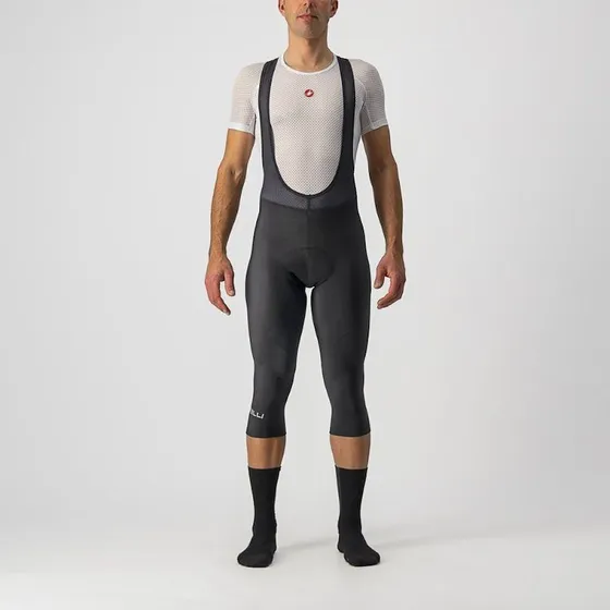 Castelli Entrata Thermal Bibknicker Sort Herre XXXL