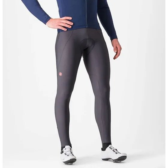 Castelli Espresso Bibtights Dark Gray Herre XS