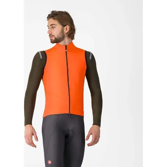 Castelli Perfetto Air Cykelvest Brilliant Orange Herre