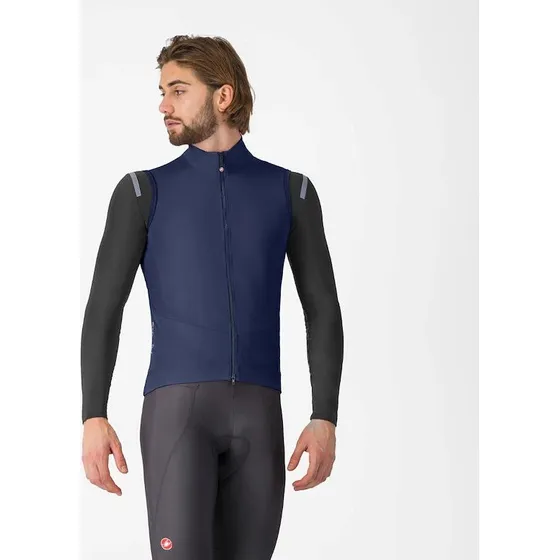 Castelli Perfetto Air Cykelvest Belgian Blue Herre XL