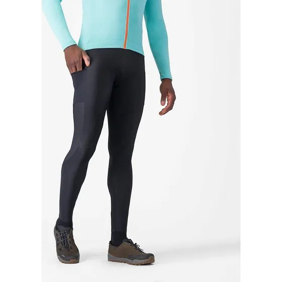 Castelli Unlimited Bibtights med seler sort herre XXXL