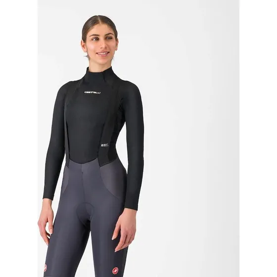 Castelli Flanders 2 Langærmet Svedundertrøje Sort Dame