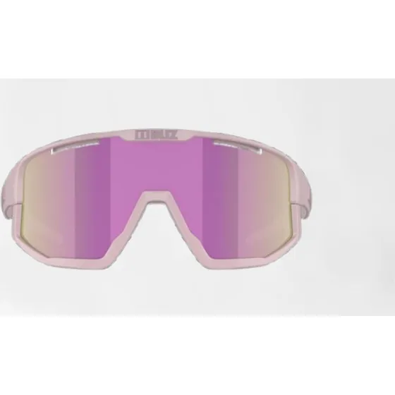 Bliz Fusion Small (33) Cykelbriller Brown Mirror/Pink Lens Mat Pink