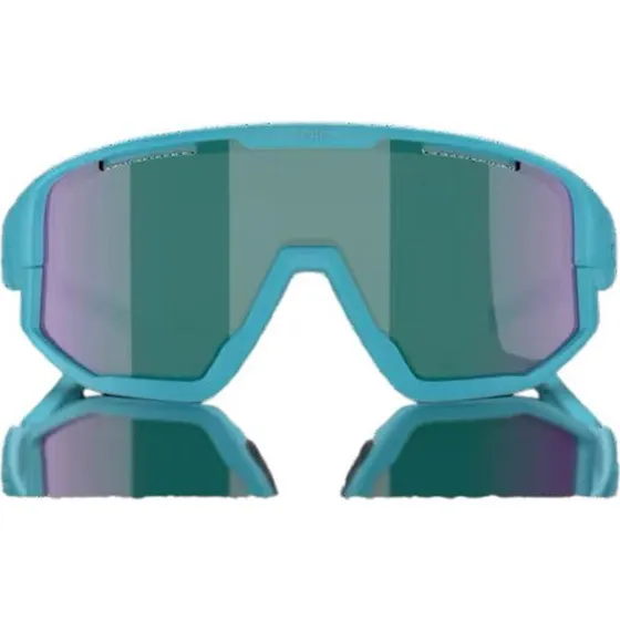 Bliz Fusion Small cykelbriller blue green lens matte turquoise