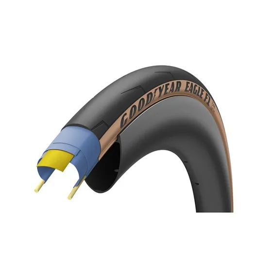 Goodyear Eagle F1 700x25C Foldedæk Tan