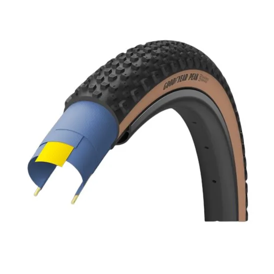 Goodyear Peak 700x35c TLR 120 TPI Sort