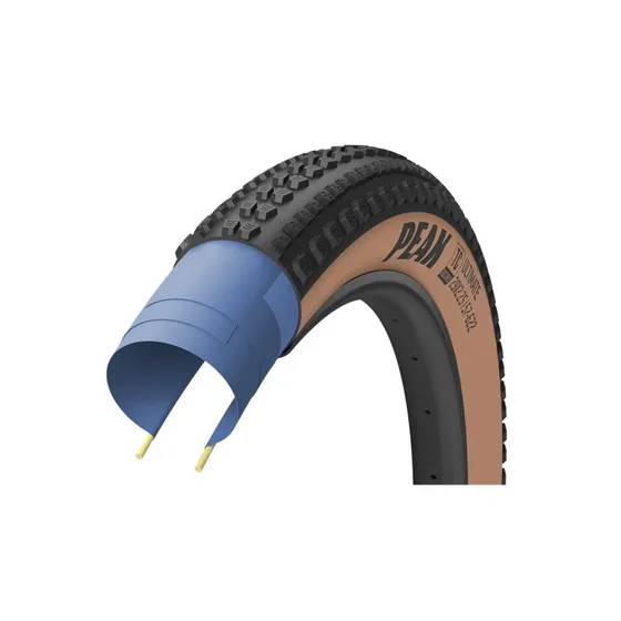 Goodyear Peak SL Race 29x2.25 Tubeless Complete 120 TPI Sort/Brun