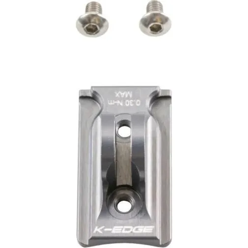 K-Edge Niterider Light Adapter Gun Metal