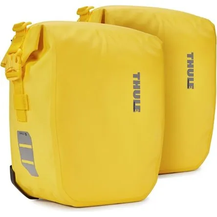 Thule Shield 13L Vandtætte Cykeltasker 2-pak Gul