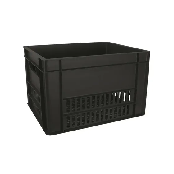 FastRider Crate L 34L plastkurv for og bag sort