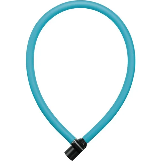 AXA Resolute 6-60 Kabellås med nøgle, 60 cm, Ice blue