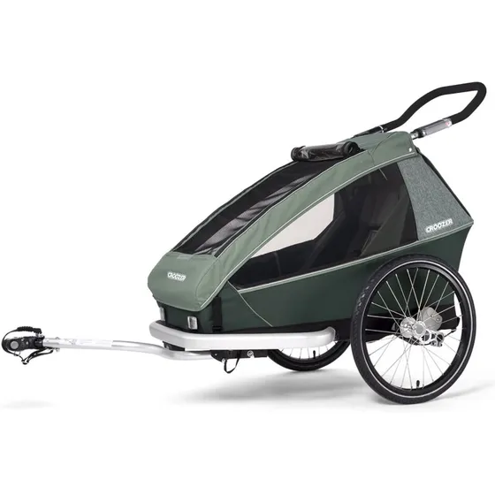 Croozer Kid Vaaya 1 Cykeltrailer - Grøn (1 barn)
