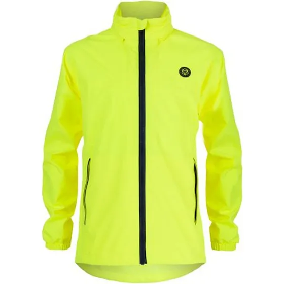 AGU GO Kids Regnjakke Neon Yellow 122-128