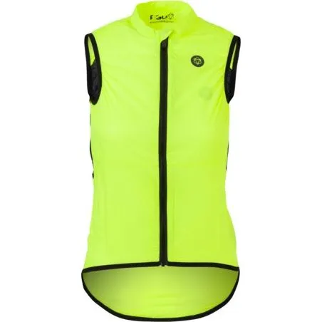 AGU Body Essential Vindvest, Neon Gul, Dame, M