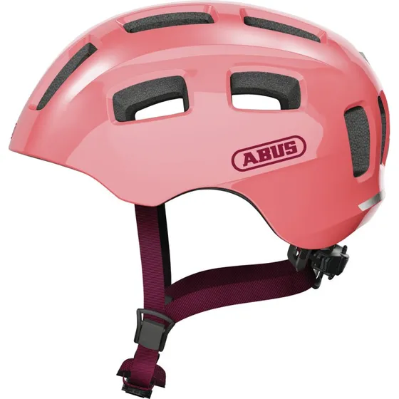 ABUS Youn-I 2.0 Cykelhjelm LED Living Coral