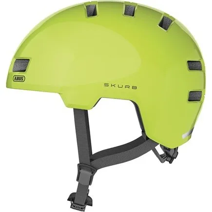 ABUS Skurb Signal Yellow Cykelhjelm