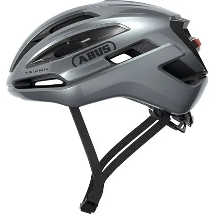 ABUS Taipan LED Cykelhjelm, Graphite Silver, S (51-55 cm)