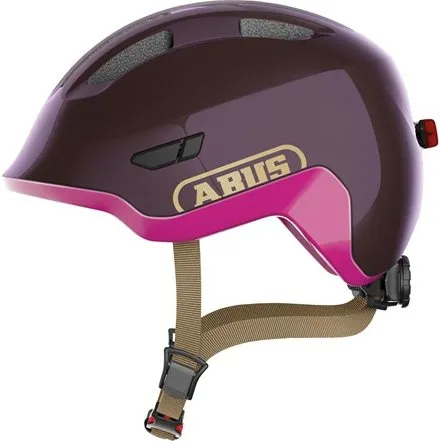 ABUS Smiley 3.0 ACE LED Cykelhjelm Royal Purple