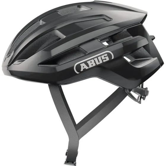 ABUS PowerDome Cykelhjelm Shiny Black