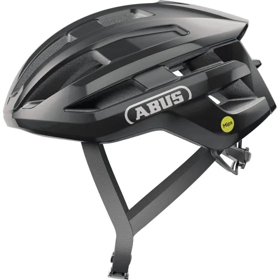 ABUS PowerDome MIPS Cykelhjelm Shiny Black