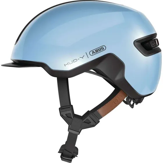 ABUS HUD-Y cykelhjelm, iced blue