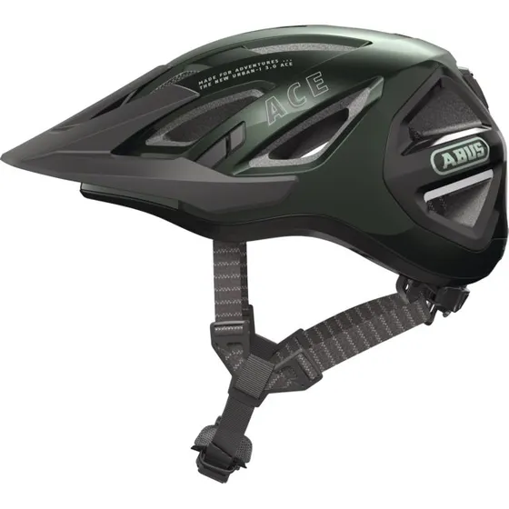 ABUS Urban-I 3.0 ACE Cykelhjelm Moss Green