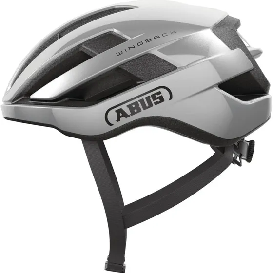 ABUS WingBack Cykelhjelm Gleam Silver