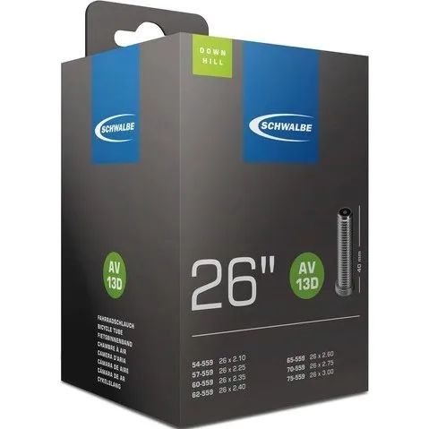 Schwalbe DOWNHILL 26x2,10-3,00 med Autoventil AV13D