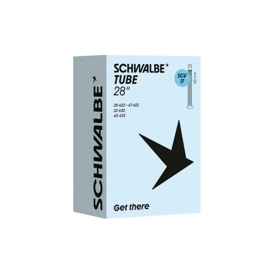 Schwalbe slange 700 x 28-47c 60mm SCV Clik ventil SCV17