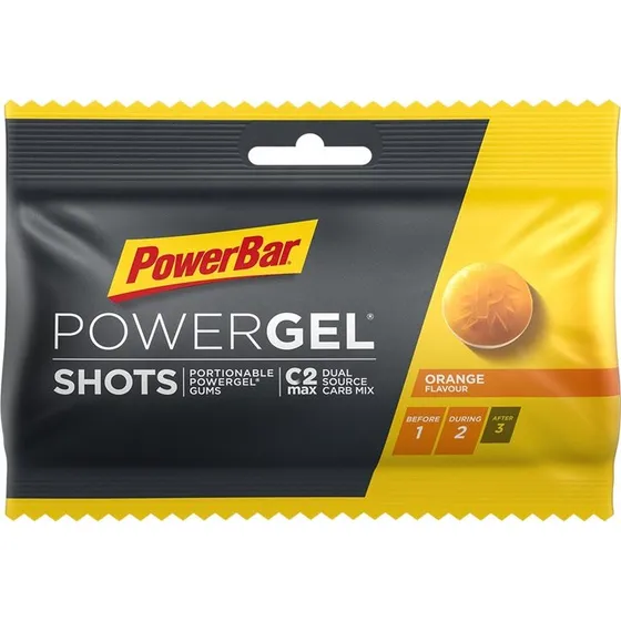 PowerBar PowerGel Shots Vingummi Appelsin