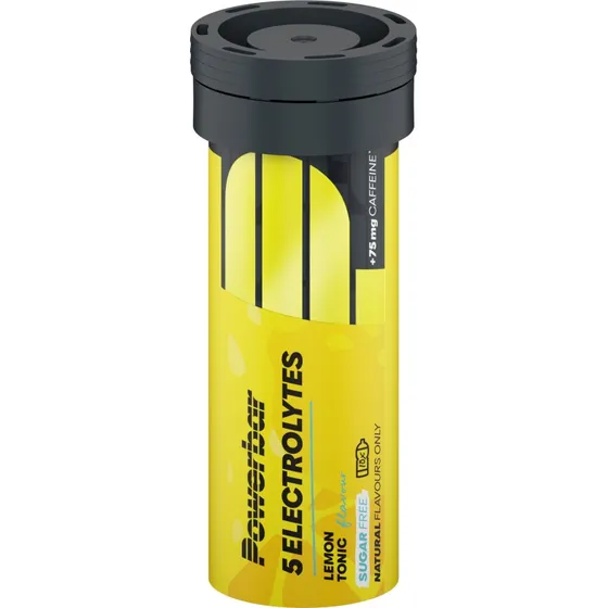 PowerBar 5 Electrolyter med Koffein Citron 10 stk.