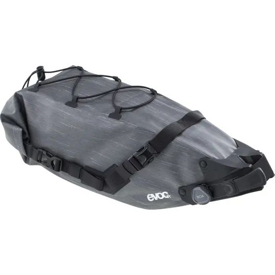EVOC Seat Pack BOA WP 6 L Carbongrå