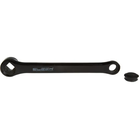 SISU Sort Venstre Pedalarm 170 mm Stål