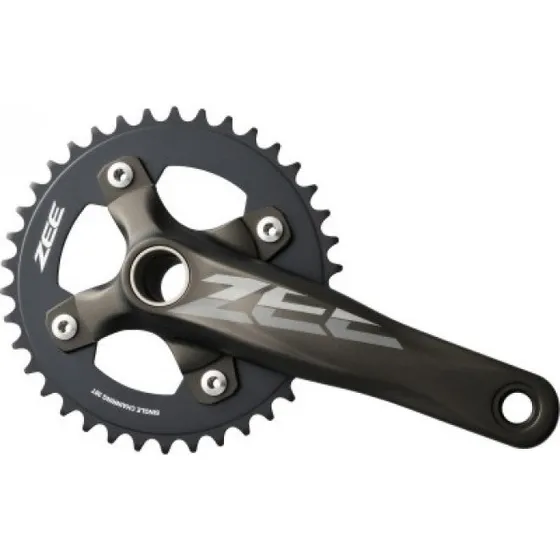 Shimano ZEE 36T Enkeltkranksæt 175mm Sort