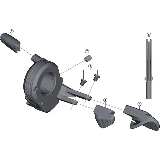 Shimano XTR Di2 Slide Fixing Bolt til SW-M9050 (2 stk)