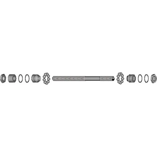 Shimano FH-T3000 Baghjulaksel 146mm