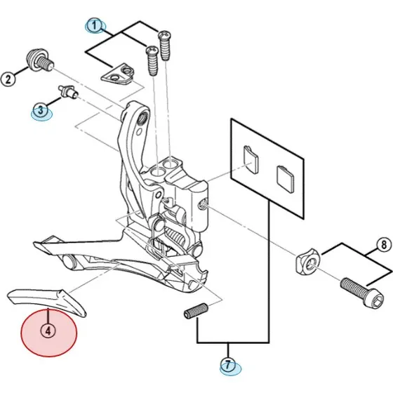 Shimano Ultegra Inderplade FD-6800