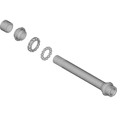 Shimano FH-M678 Komplet Aksel til SLX Bagnav