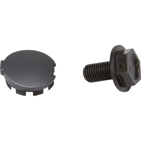 Shimano Steps Skrue og Støvdæksel til Pedalarm, Firkant Aksel
