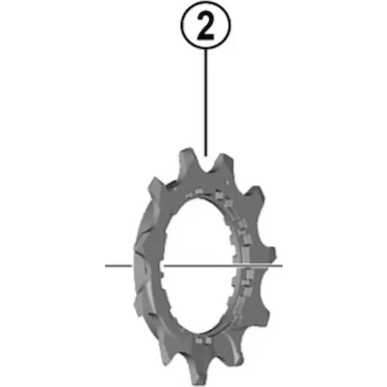 Shimano XTR M9200 Klinge 11T 12-speed