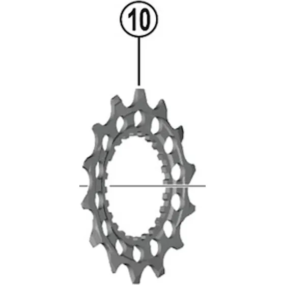 Shimano XTR M9200 Klinge 14T 12-Speed