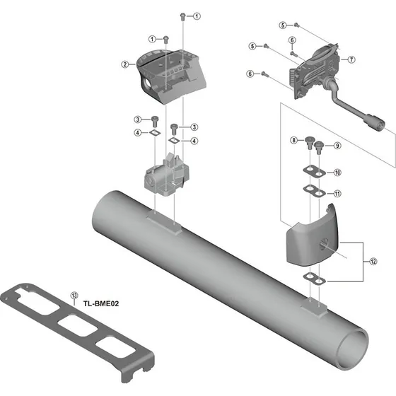 Shimano Steps nøglekasseenhed BM-E8016