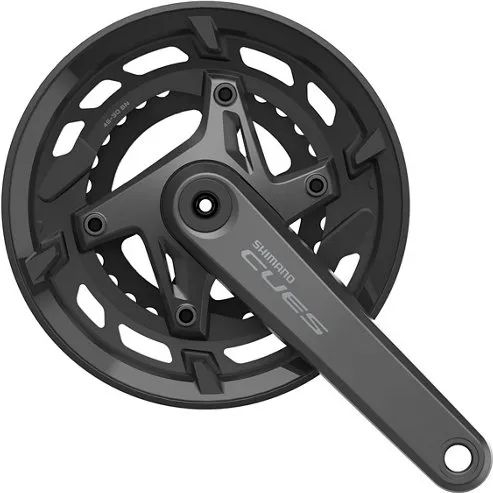 Shimano Cues U6000-2 46-30T 175mm Kranksæt med Kædeskærm