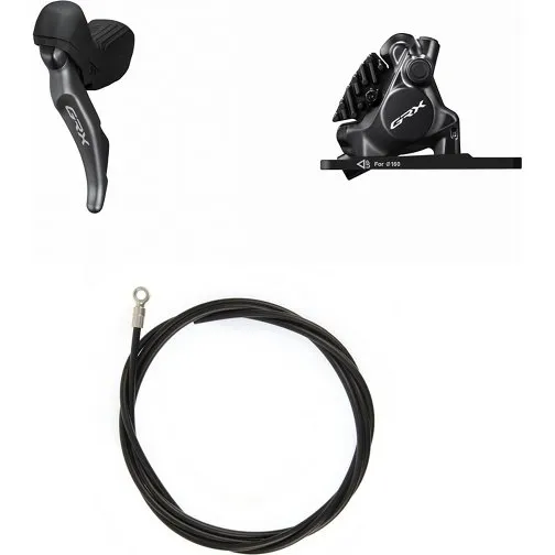 Shimano GRX RX820 Bremsegreb med BR-RX820 Flat Mount Bremsekaliber Højre