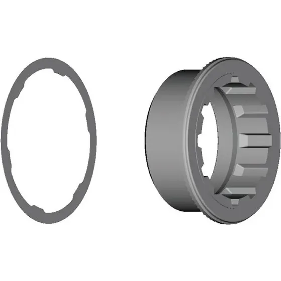 Shimano SLX Låsering & Spacer CS-M7100, 12-takts