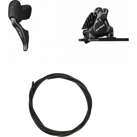 Shimano GRX BR-RX820/ST-RX825 Venstre/For Hydraulisk Sort